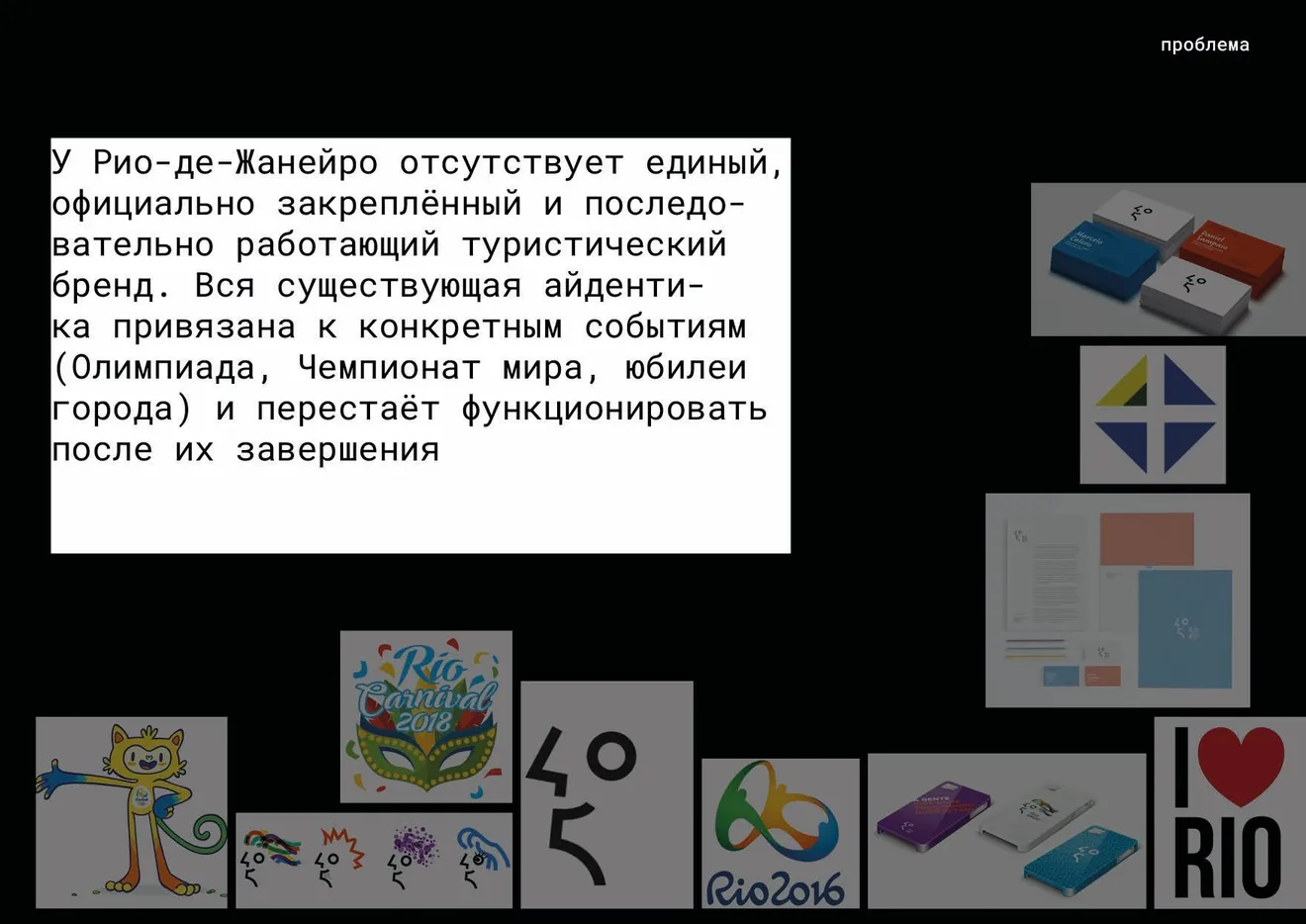 Ребрендинг Рио-⁠де-⁠Жанейро — проблема